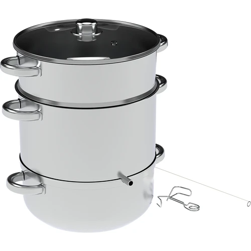 Estrattore di succo inossidabile 8 L  - 1 