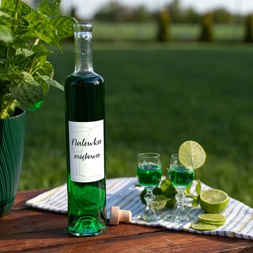 Etichette autoadesive 60 x 90 mm per bottiglie, liquore, alcol, vodka - 20 pezzi - 6