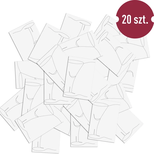 Etichette autoadesive 60 x 90 mm per bottiglie, liquori casalinghi, alcolici, vodka - 20 pezzi - 4