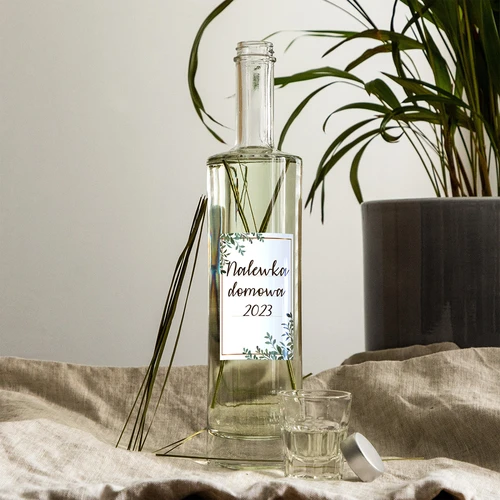 Etichette autoadesive 60 x 90 mm per bottiglie, vasetti, regali, motivo floreale - 20 pz. - 7