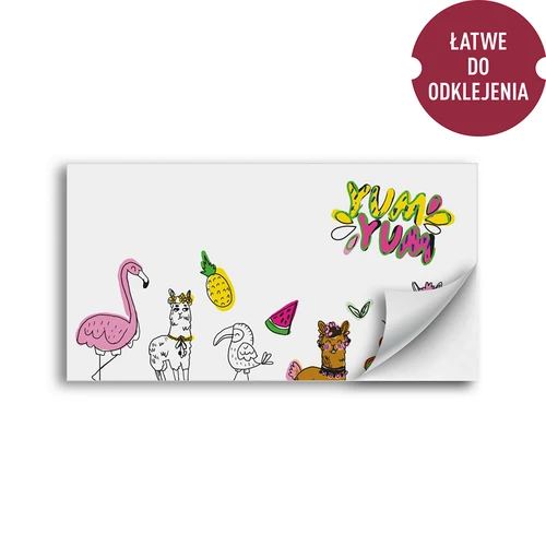 Etichette autoadesive motivo per bambini 85/45 mm - 20 pezzi - 2
