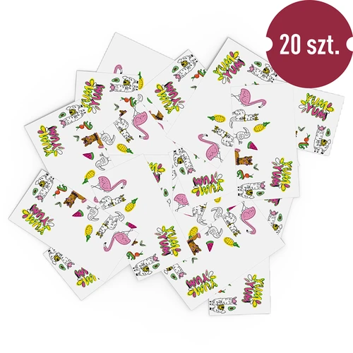Etichette autoadesive motivo per bambini 85/45 mm - 20 pezzi - 3