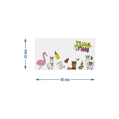 Etichette autoadesive motivo per bambini 85/45 mm - 20 pezzi - 4