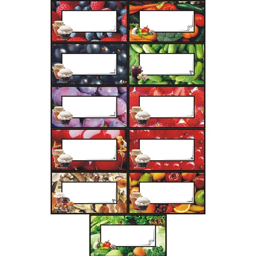 Etichette per conserve 84 x 46 mm autoadesive – 30 pz.