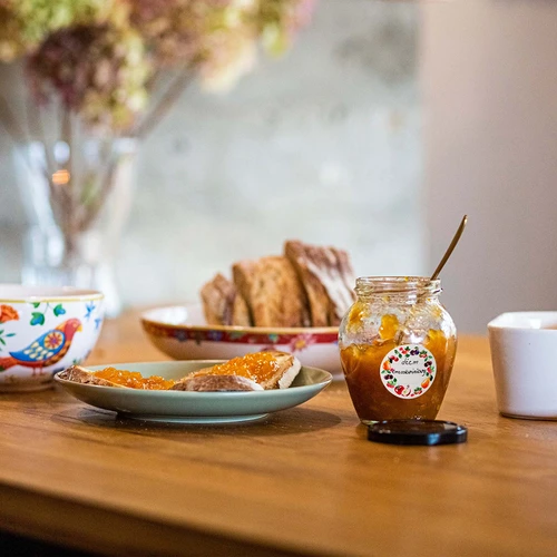 Etichette rotonde Ø 50 mm per coperchi e barattoli - 20 pezzi - 7