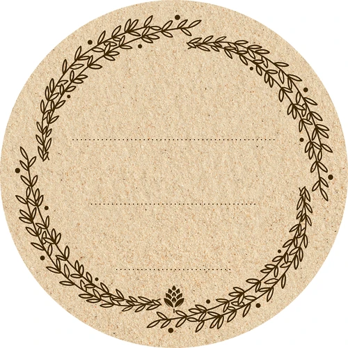 Etichette rotonde Ø 66,5 mm per coperchi/vasetti - 20 pezzi - 2