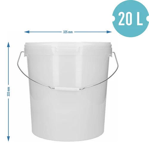 Fermentatore 20 L con coperchio - 4