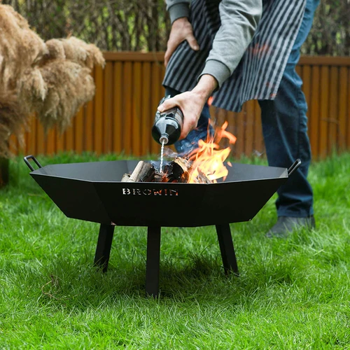 Focolare da giardino ø 60 cm - stile loft - 11