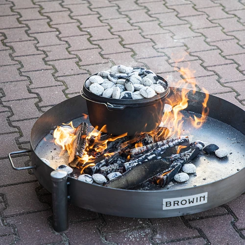 Focolare da giardino ø 80 cm saldato - 7