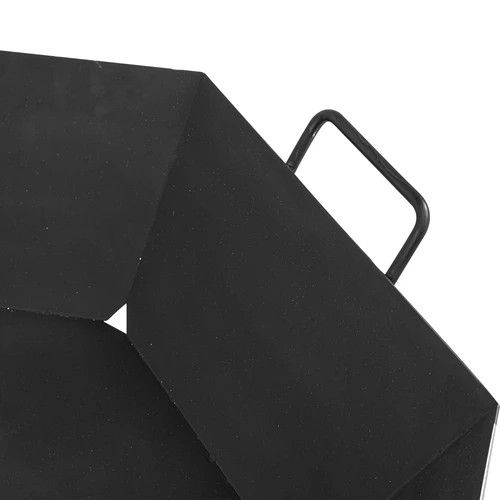 Focolare da giardino ø 80 cm - stile loft - 4