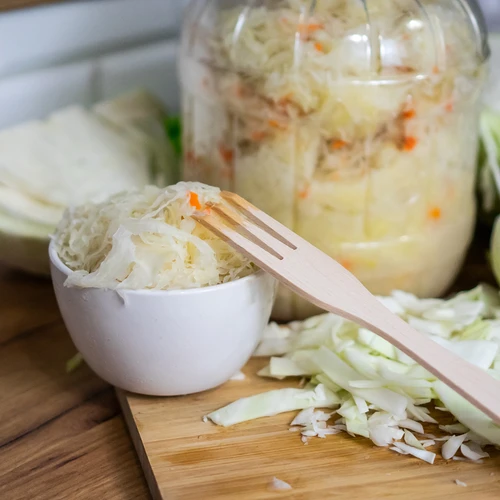 Forchetta di legno per cavolo 25 cm - 2