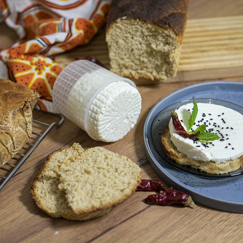 Forma per formaggio rotonda Ø 8,4 x 7,4 cm per 250 g - 5