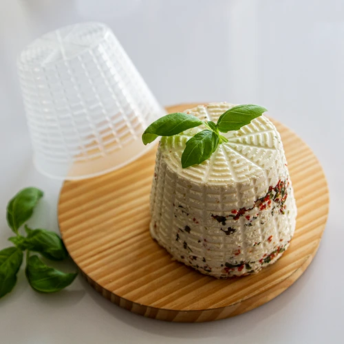 Fuscella per ricotta Ø 6,5 x 7,8 cm per 400 g - 2