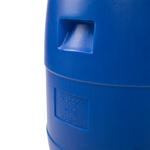 Fusto per crauti 60 L, con anello di chiusura, blu, Sterk - 7