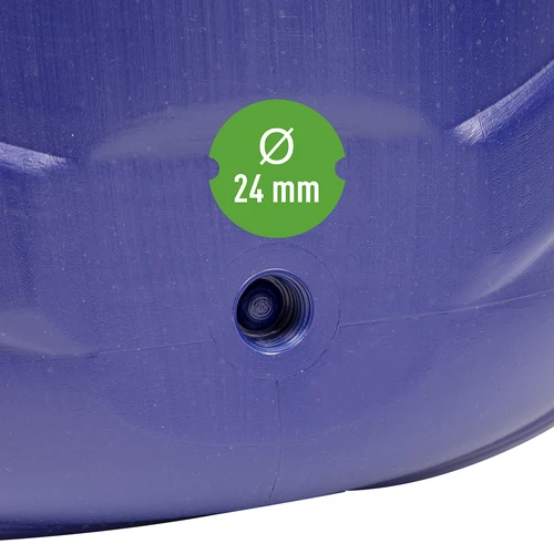 Fusto per fermentazioni 130 L blu - 7