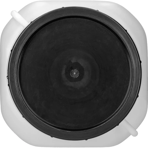 Fusto quadrato da 30 L, bianco, con maniglie, Sterk - 6