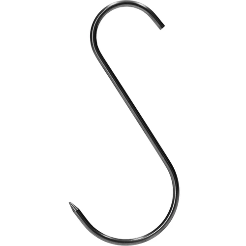 Ganci per affumicatura - a S, affilati, 4 mm x 150 mm, 5 pezzi. - 4