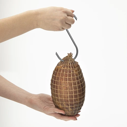 Ganci per affumicatura - a S, taglio a 45°, 5 mm x 150 mm, 5 pezzi - 6