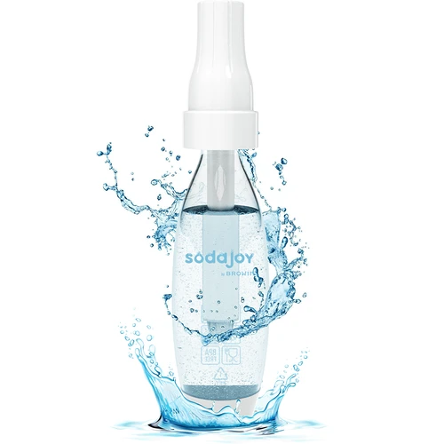 Gasatore per acqua e bevande + 10 cartucce CO2 - 6