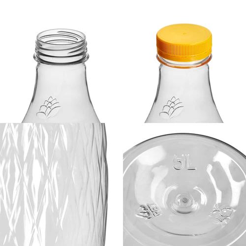 Gąsior Dama 5 L PET, z zakrętką i koszyczkiem - 3