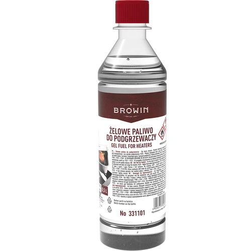 Gel combustibile per bruciatori dell'affumicatore 0,5 L