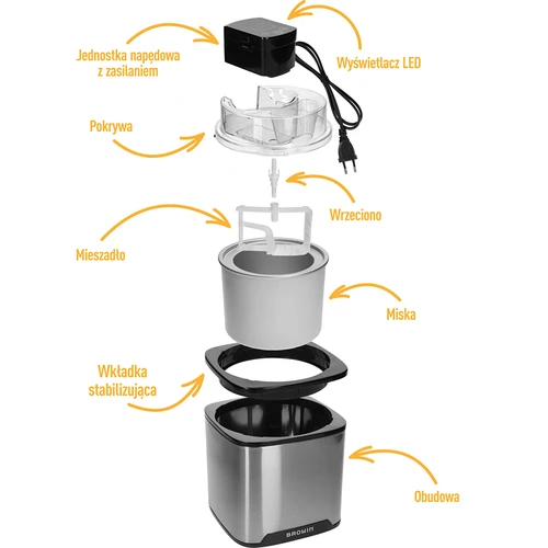 Gelatiera per gelati e sorbetti - 5