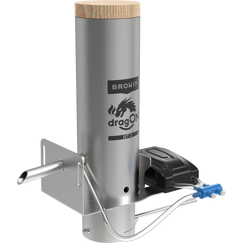 Generatore di fumo dragON JET 2 con cassetto raccogli-cenere e pompa