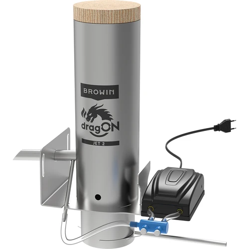 Generatore di fumo dragON JET 2 con cassetto raccogli-cenere e pompa - 2