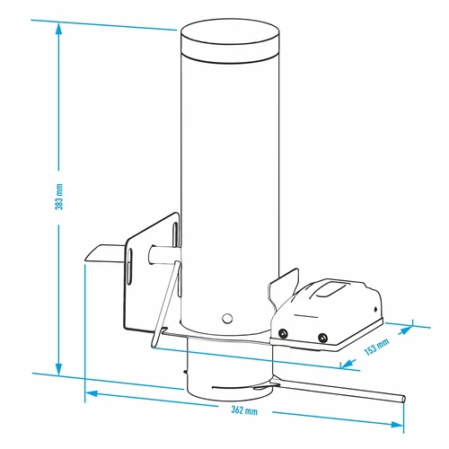 Generatore di fumo dragON JET 2 con cassetto raccogli-cenere e pompa - 8