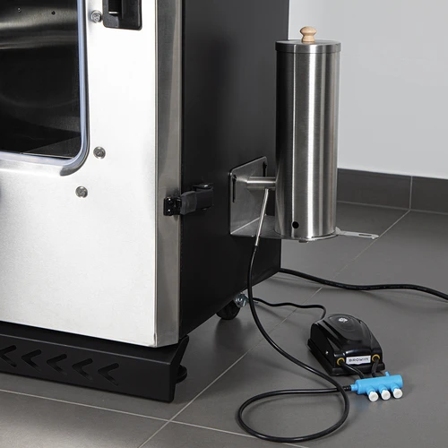 Generatore di fumo dragON JET 4 LIGHT con funzione di scarico della cenere e pompa elettrica dragON Air - 4