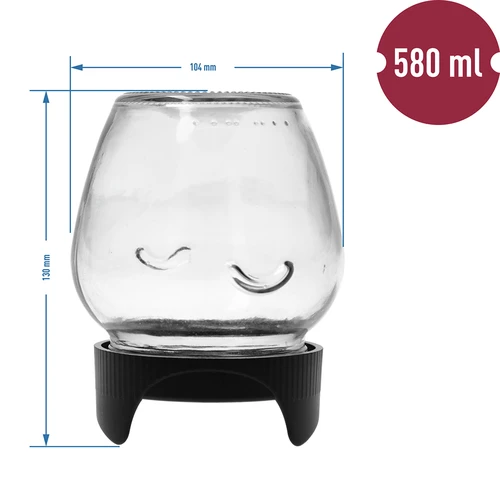 Germogliatore a barattolo Twist-off con semi di ravanello - 6