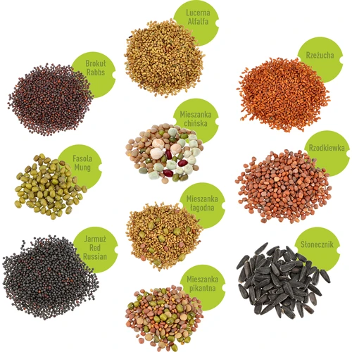 Germogliatore a più livelli Niezłe Ziółko + 10 confezioni di semi - 3