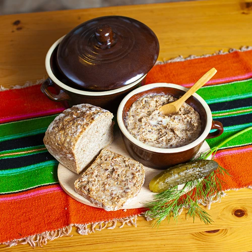 Grès – pentola da 0,5 L per strutto, senza coperchio - 3