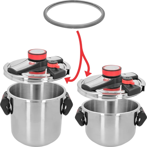 Guarnizione per coperchio delle pentole a pressione Browin da 6 e 8 L (n. 340206 e 8340208) - 3
