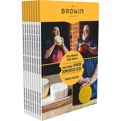 Il mio hobby: Produzione del formaggio fatto in casa - libro (in lingua polacca) - 4