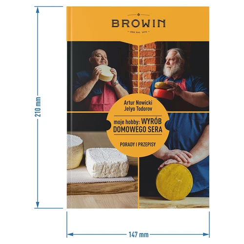 Il mio hobby: Produzione del formaggio fatto in casa - libro (in lingua polacca) - 6