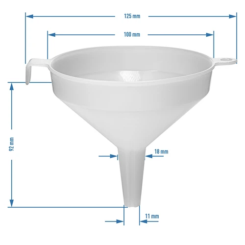 Imbuto di plastica fi 10 cm - 3