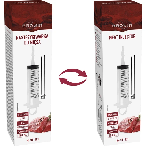 Iniettore 100 ml + 2 aghi - 11