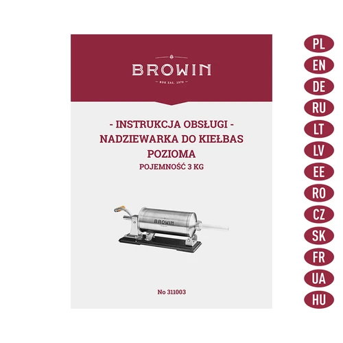 Insaccatrice orizzontale 3 kg - 10