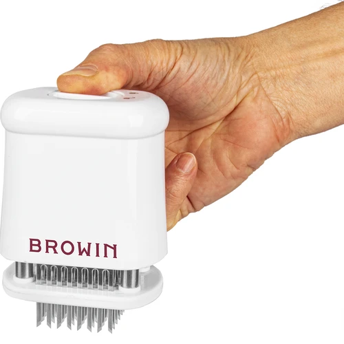 Inteneritore per carne ad aghi con blocco di sicurezza - 4