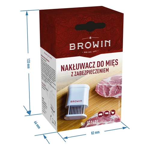 Inteneritore per carne ad aghi con blocco di sicurezza - 10