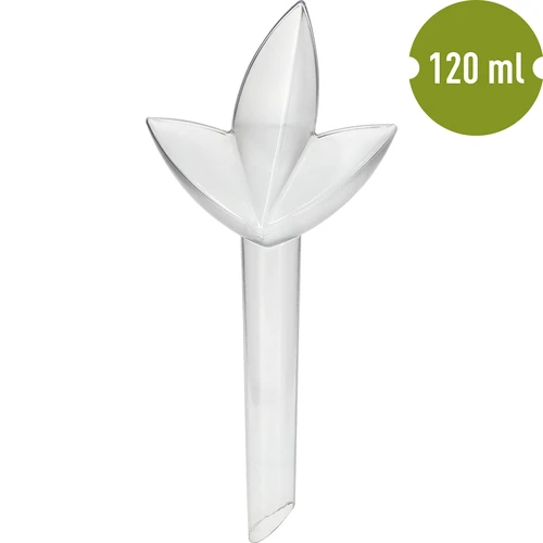 Irrigatore per piante – foglia trasparente, 120 ml - 2