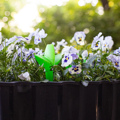 Irrigatore per piante – foglia verde con punta in ceramica, 120 ml - 9