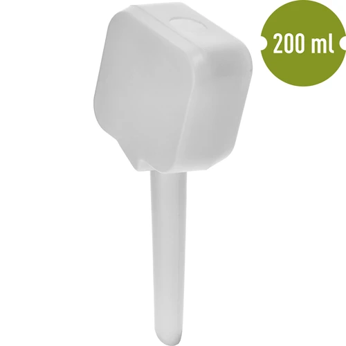Irrigatore per piante – targhetta bianca, 200 ml - 2