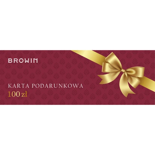 Karta podarunkowa o wartości 100 zł