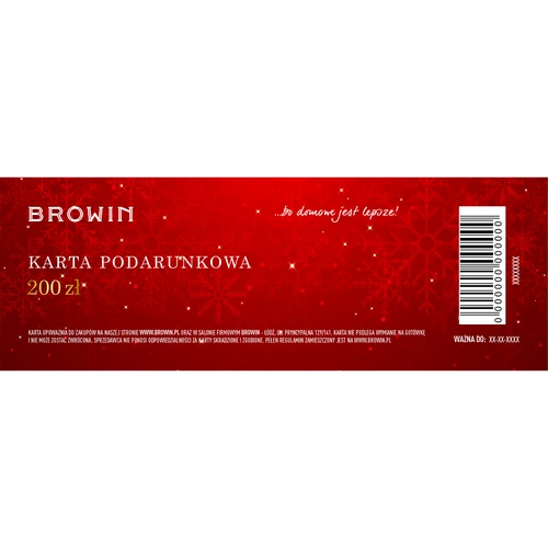 Karta podarunkowa o wartości 200 zł - 4
