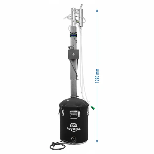 Kit di distillazione hawkSTILL „Zimne Palce” 60 L + Sistema Wi-Fi IQ con display LCD - 20