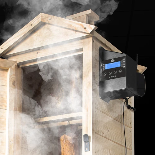 Kit di moduli elettrici con centralina Wi‑Fi – dragON IQ 1,5 kW, per affumicatoi da giardino - 8