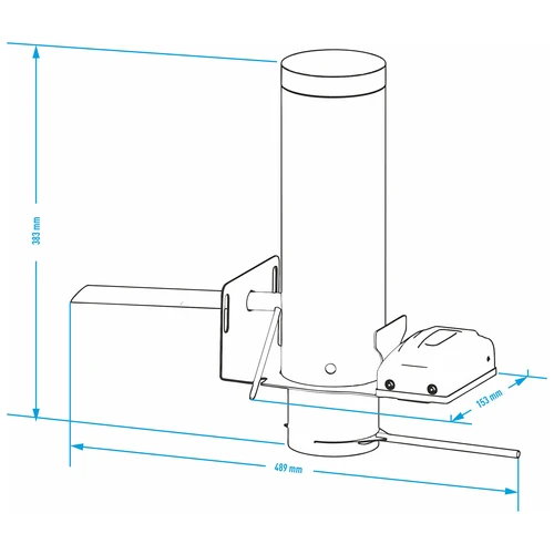 Kit dragON per affumicatoio - moduli elettrici con controller digitale e generatore di fumo JET 2 LONG - 11