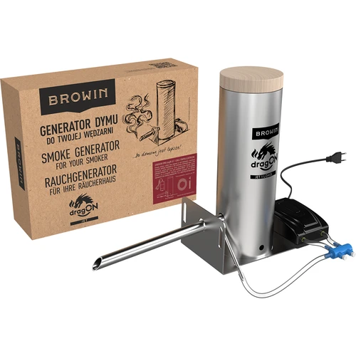 Kit dragON per affumicatoio - moduli IQ con Wi‑Fi e generatore di fumo JET 1 LONG - 21